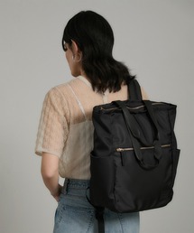 SALON adam et rope' | 【WEB限定】ポシェット付き2WAYリュックトート［ユニセックスで使える・軽量・A4］(バックパック/リュック)