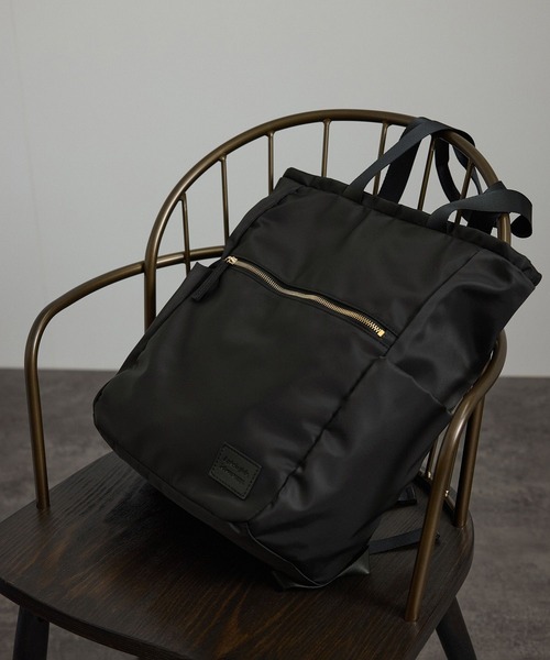 WEB限定】ポシェット付き2WAYリュックトート［ユニセックスで使える