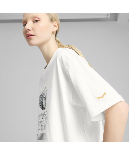 PUMA(プーマ)の「PUMA プーマ ユニセックス PUMA x ハリーポッター オーバーサイズ 半袖 Tシャ(Tシャツ/カットソー・メンズ・イエロー/ブラック/ホワイト・LARGE/SMALL/X-SMALL/X-LARGE/MEDIUM)」の10枚目の写真