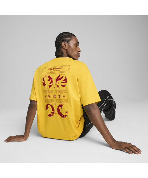 PUMA(プーマ)の「PUMA プーマ ユニセックス PUMA x ハリーポッター オーバーサイズ 半袖 Tシャ(Tシャツ/カットソー・メンズ・イエロー/ブラック/ホワイト・LARGE/SMALL/X-SMALL/X-LARGE/MEDIUM)」の6枚目の写真
