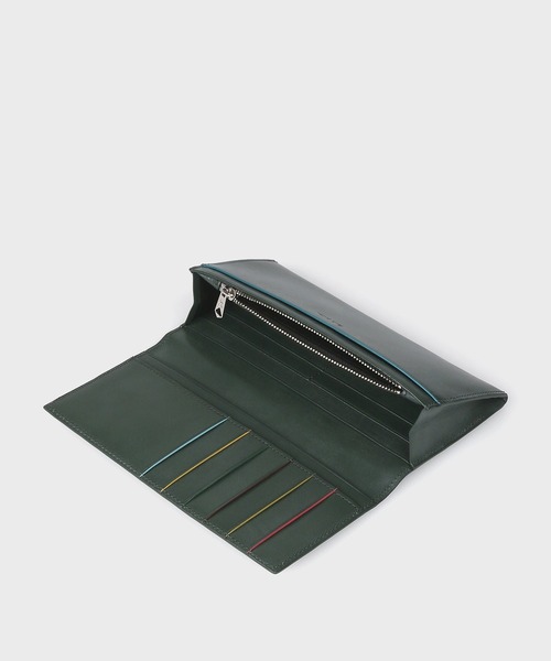 ワックスレザー 長財布【553424 P954】（財布）｜Paul Smith