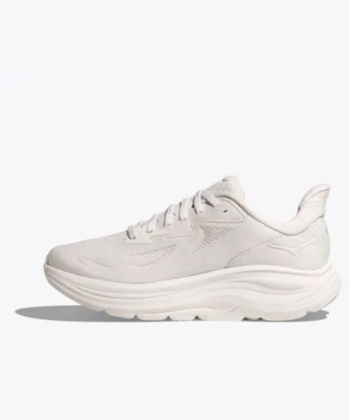 HOKA（ホカ）の「HOKA / ホカ　CLIFTON 10　クリフトン10（スニーカー・メンズ・ホワイト/ブラック・25/26/27/28/24/23）」の8枚目の写真