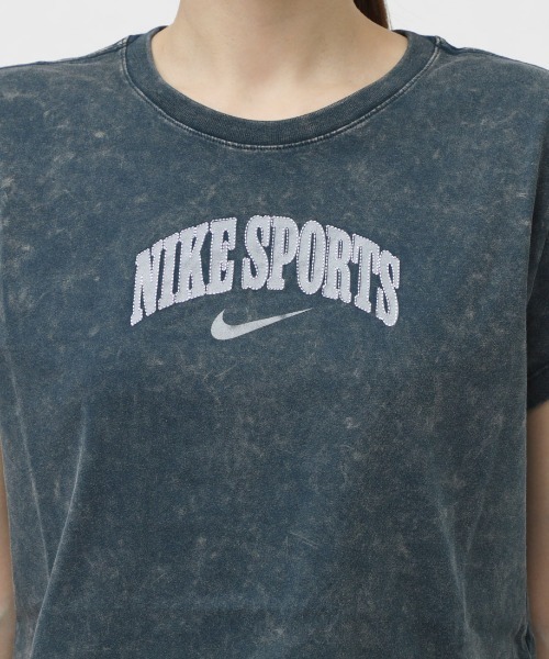 NIKE（ナイキ）の「ナイキ NIKE ナイキ  NSW PNX WASH S/S Tシャツ（Tシャツ/カットソー・レディース・ターコイズブルー/オフホワイト/ネイビー・S/M/L/XL）」の6枚目の写真