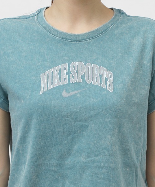 NIKE（ナイキ）の「ナイキ NIKE ナイキ  NSW PNX WASH S/S Tシャツ（Tシャツ/カットソー・レディース・ターコイズブルー/オフホワイト/ネイビー・S/M/L/XL）」の7枚目の写真