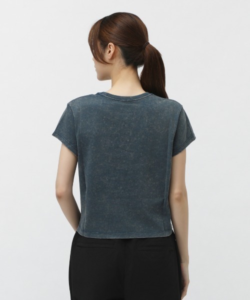 NIKE（ナイキ）の「ナイキ NIKE ナイキ  NSW PNX WASH S/S Tシャツ（Tシャツ/カットソー・レディース・ターコイズブルー/オフホワイト/ネイビー・S/M/L/XL）」の9枚目の写真