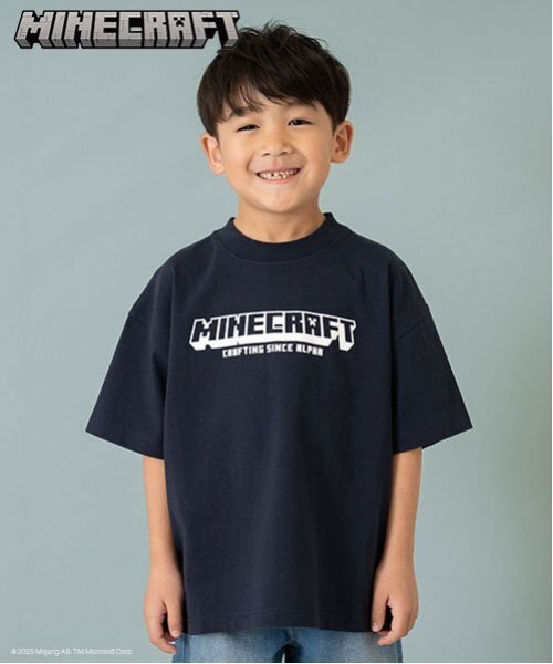 セール】［大人気につき再入荷！］【マインクラフト】KIDSアイコンTEE