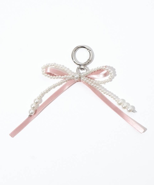 flower（フラワー）の「ボウノットチャーム（キーホルダー・レディース・ホワイト/ピンク・FREE）」の9枚目の写真