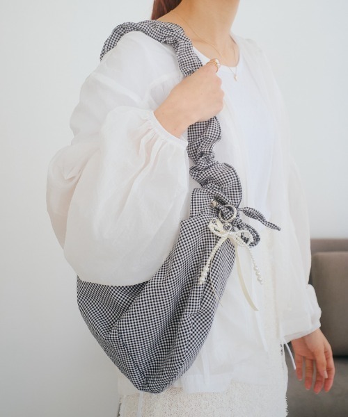 flower（フラワー）の「ボウノットチャーム（キーホルダー・レディース・ホワイト/ピンク・FREE）」の12枚目の写真