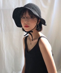mebole（メボレ）の「sunlight crochet hat（ハット）」