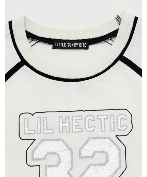 Little sunny bite（リトルサニーバイト）の「numbering dress（ワンピース・レディース・ホワイト/ブラック×グリーン/ブラック×ピンク・SMALL/MEDIUM）」の6枚目の写真
