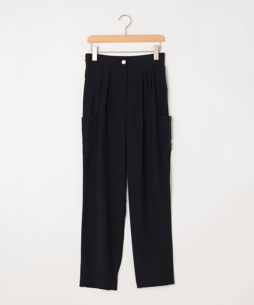 MICO COULIER(ミコクリエ)の「《接触冷感》テンセルナイロンパンツ(その他パンツ・レディース・ネイビー/ベージュ・36/38)」の14枚目の写真