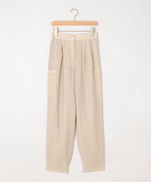 MICO COULIER(ミコクリエ)の「《接触冷感》テンセルナイロンパンツ(その他パンツ・レディース・ネイビー/ベージュ・36/38)」の11枚目の写真