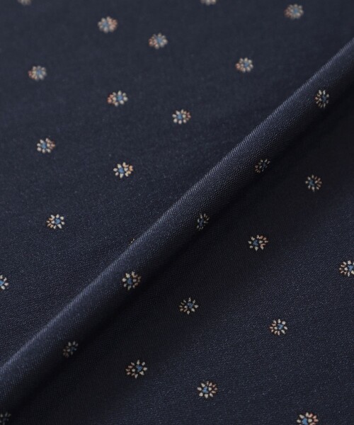 MACKINTOSH LONDON(マッキントッシュ ロンドン)の「【WEB・一部店舗限定】アスタープリントジャージワンピース(ワンピース・レディース・ベージュ系その他/ネイビー・38/40)」の12枚目の写真