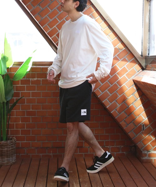 THE NORTH FACE(ザノースフェイス)の「THE NORTH FACE ロゴ ロングTシャツ(Tシャツ/カットソー・メンズ・ホワイト/ブラック/ヘザーグレー・SMALL/LARGE/X-LARGE/MEDIUM)」の8枚目の写真