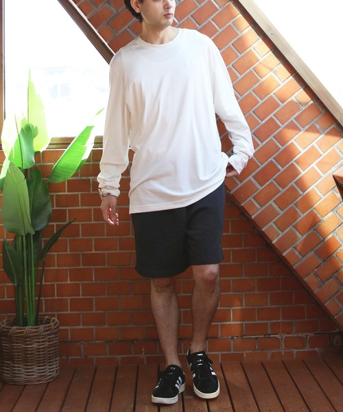 THE NORTH FACE(ザノースフェイス)の「THE NORTH FACE ロゴ ロングTシャツ(Tシャツ/カットソー・メンズ・ホワイト/ブラック/ヘザーグレー・SMALL/LARGE/X-LARGE/MEDIUM)」の10枚目の写真