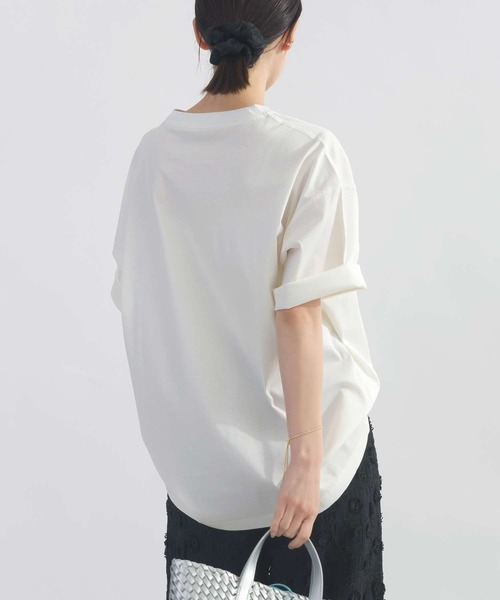 セール】VOYAGEフロッキープリントTシャツ（Tシャツ/カットソー