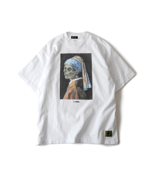 Subciety(サブサエティ)の「SWAPE tee(Tシャツ/カットソー・メンズ・ホワイト/ブラック・SMALL/MEDIUM/LARGE/X-LARGE/XX-LARGE)」の7枚目の写真