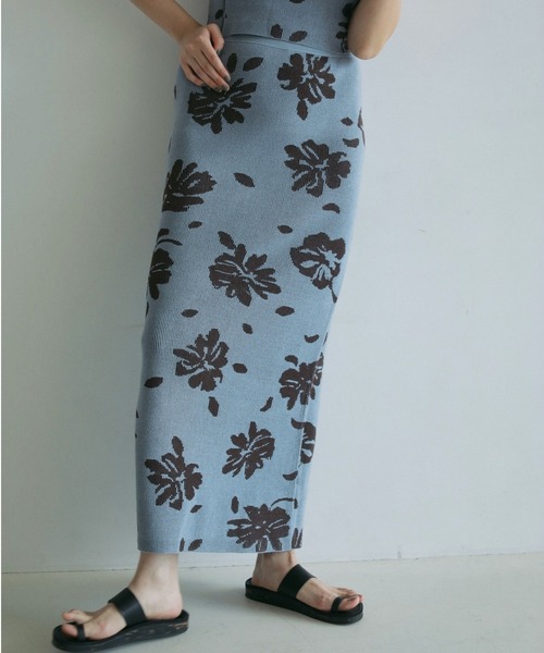 セール】Botanical Knit Skirt（スカート）｜anuke（アンヌーク