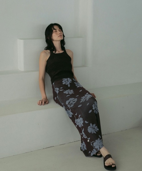 セール】Botanical Knit Skirt（スカート）｜anuke（アンヌーク