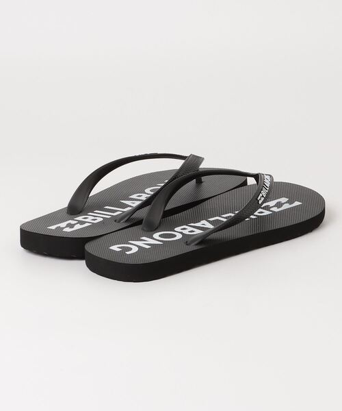 BILLABONG（ビラボン）の「ビラボン BILLABONG BASIC LOGO THONGS マリン ビーチサンダル（サンダル・メンズ・ブラック・26.0cm/27.0cm/28.0cm）」の2枚目の写真