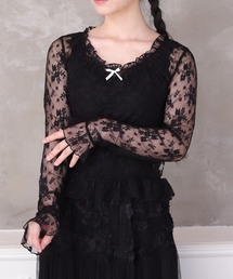 axes femme | 総レースプルオーバー(Tシャツ/カットソー)