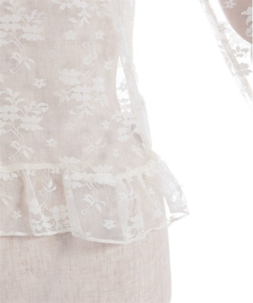 axes femme(アクシーズファム)の「総レースプルオーバー(Tシャツ/カットソー・レディース・キナリ/ブラック・FREE)」の22枚目の写真