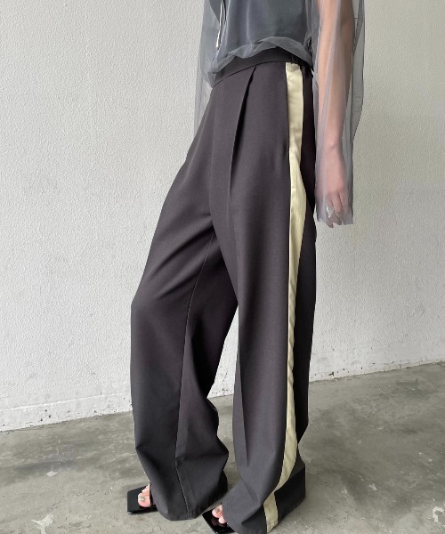 AIC.(エーアイシー)の「スラックス(スラックス・レディース・ダークグレー・FREE)」の1枚目の写真