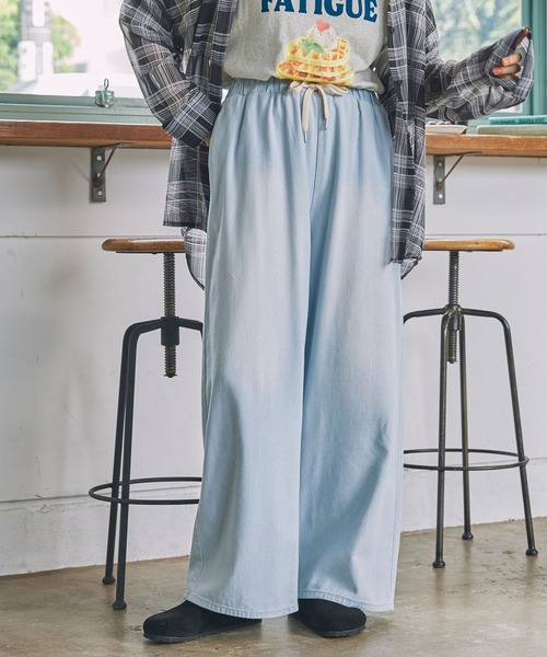 新品　タグ付き　モマ　ラインストレートパンツ　最終値下げ 楽天市場】新作・即納【股下67センチ】日本製☆ボックス型・T/R