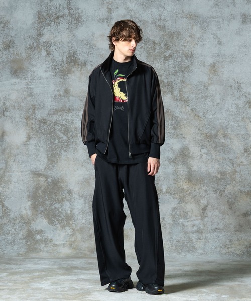 glamb（グラム）の「Glitter Eaten Apple T-shirt / グリッターイートゥンアップルＴシャツ（Tシャツ/カットソー・メンズ・ブラック/ホワイト・S/M/L）」の8枚目の写真