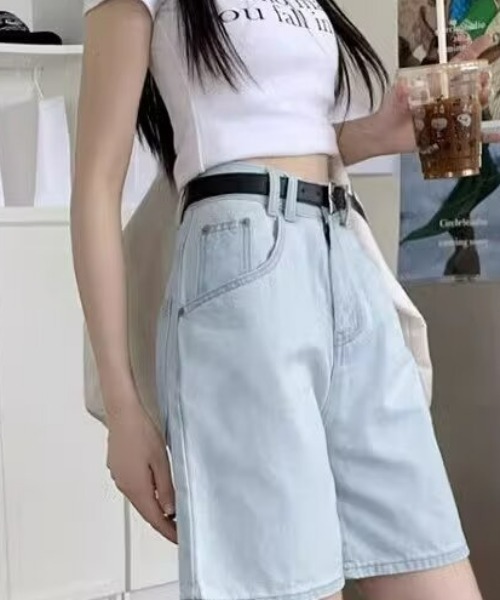 REBALANCE（リバランス）の「レディースハーフデニムパンツ（デニムパンツ・レディース・B/A・X-LARGE/LARGE/MEDIUM）」の10枚目の写真