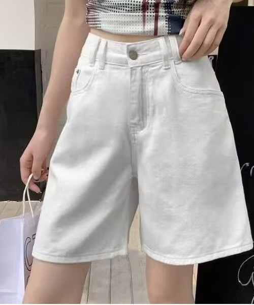 REBALANCE（リバランス）の「レディースハーフデニムパンツ（デニムパンツ・レディース・B/A・X-LARGE/LARGE/MEDIUM）」の4枚目の写真