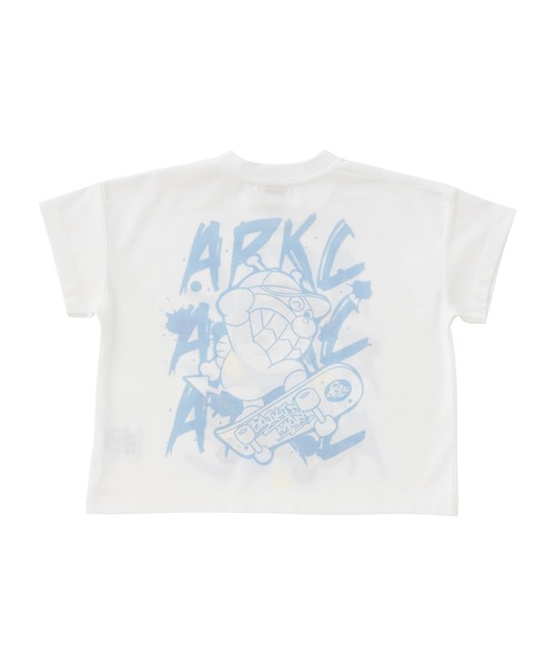 ANPANMAN KIDS COLLECTION(アンパンマンキッズコレクション)の「ばいきんまんコキンちゃんストリートTシャツ(Tシャツ/カットソー・キッズ・オフホワイト/ブラック・90cm/100cm/110cm/120cm)」の6枚目の写真