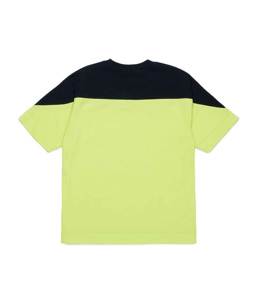 MARNI(マルニ)の「MARNI(マルニ)Kids & Junior ブランドロゴバイカラー半袖Tシャツカットソー(Tシャツ/カットソー・キッズ・ライトイエロー・14Y)」の2枚目の写真