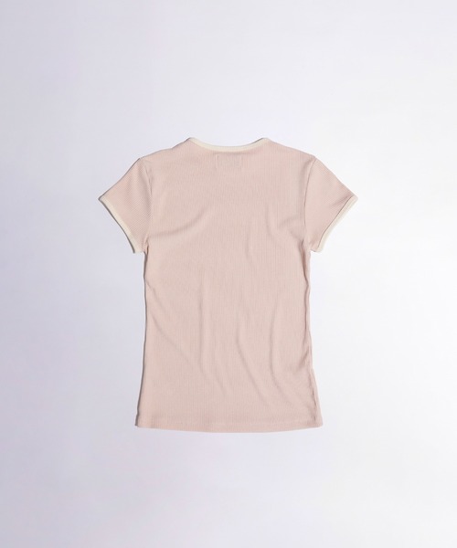 SCULPTOR ピンク Tシャツ 半袖 M ピンク系 SCULPTOR(スカルプター) Tシャツ・カットソー(メンズ