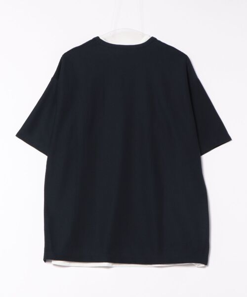 VENCEEXCHANGE(ヴァンスエクスチェンジ)の「【2点セット】ポケ付きTシャツxタンクトップセット(Tシャツ/カットソー・メンズ・ネイビー/ベージュ/オリーブ・M/L/S/LL)」の13枚目の写真