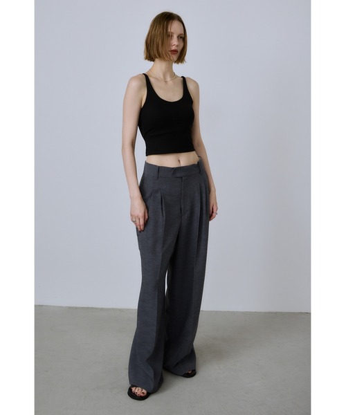 un/neu（アンノイ）の「タンクライクバックオープンキャミ / カップ付き（キャミソール・レディース・ブラック/イエロー/ホワイト・FREE）」の13枚目の写真