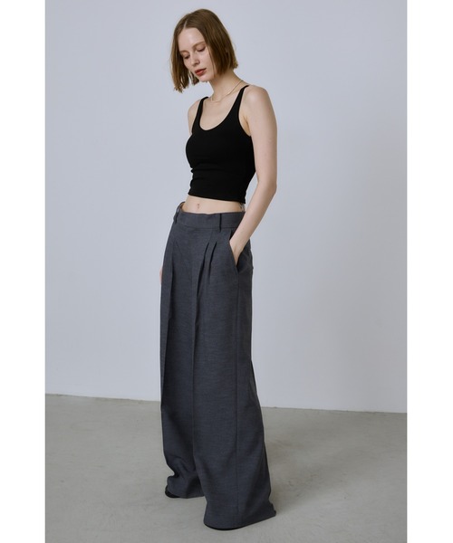 un/neu（アンノイ）の「タンクライクバックオープンキャミ / カップ付き（キャミソール・レディース・ブラック/イエロー/ホワイト・FREE）」の15枚目の写真