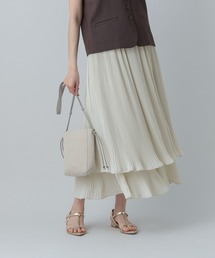 GLOBAL WORK | MATINEE LINE/プリーツティアードスカート/496977(スカート)