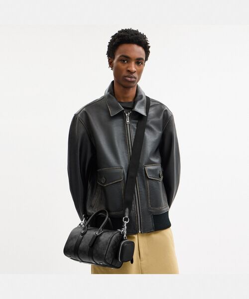 COACH（コーチ）の「クリップ オン ポーチ（ポーチ・メンズ・ブラック系その他・ONE）」の9枚目の写真