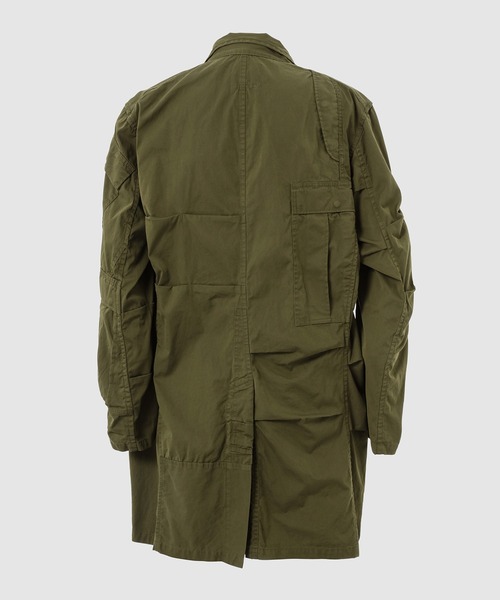 Needles ミリタリージャケット NEEDLES」W-NAME REBUILD MILITALLY JACKET KHAKI（テーラード