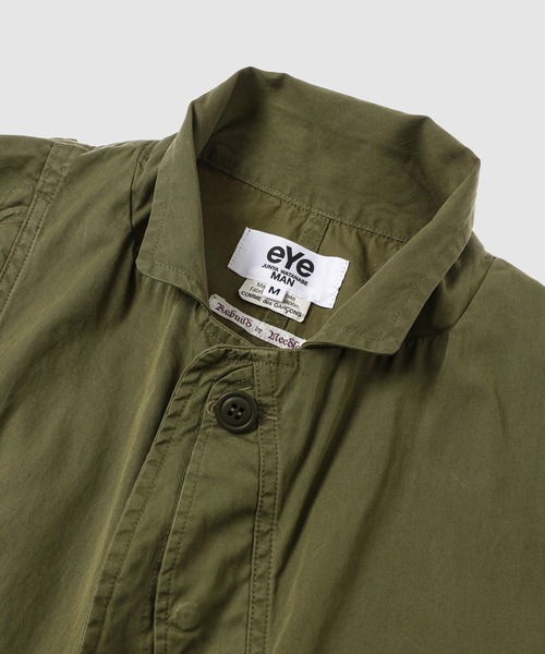 NEEDLES」W-NAME REBUILD MILITALLY COAT KHAKI（ステンカラーコート