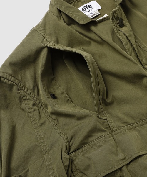 NEEDLES」W-NAME REBUILD MILITALLY COAT KHAKI（ステンカラーコート