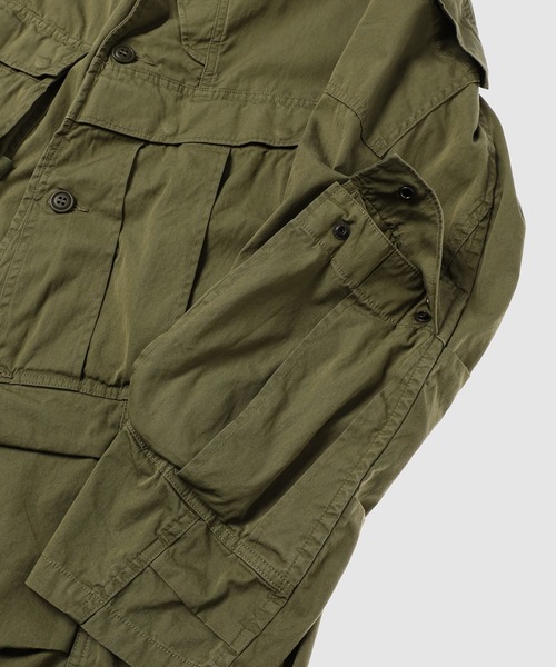 セール】「NEEDLES」W-NAME REBUILD MILITALLY COAT KHAKI（ステン