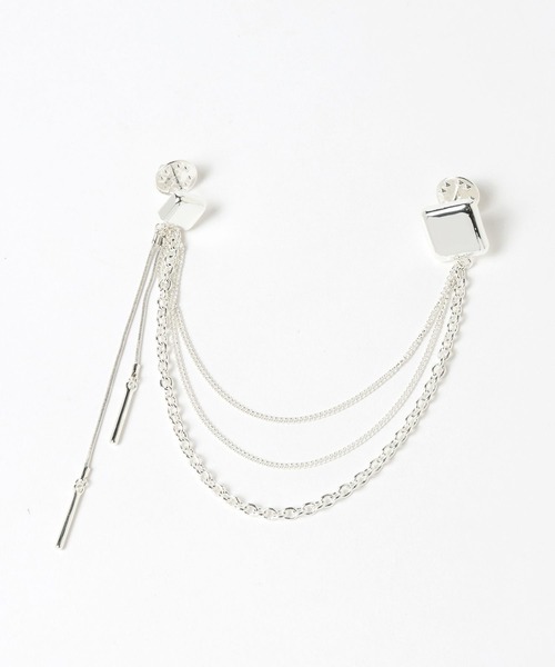 HARE（ハレ）の「モチーフチェーンブローチ(HARE)（ブローチ/コサージュ・レディース・ブラック/シルバー/シルバー系その他・FREE）」の19枚目の写真