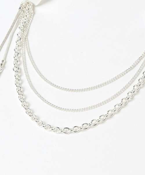 HARE（ハレ）の「モチーフチェーンブローチ(HARE)（ブローチ/コサージュ・レディース・ブラック/シルバー/シルバー系その他・FREE）」の15枚目の写真