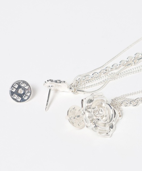 HARE（ハレ）の「モチーフチェーンブローチ(HARE)（ブローチ/コサージュ・レディース・ブラック/シルバー/シルバー系その他・FREE）」の21枚目の写真