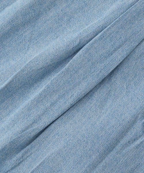 Kelen(ケレン)の「「KELEN / ケレン」フリルデザインデニムシャツ(シャツ/ブラウス・レディース・ライトインディゴブルー/ブルー・S/M)」の19枚目の写真