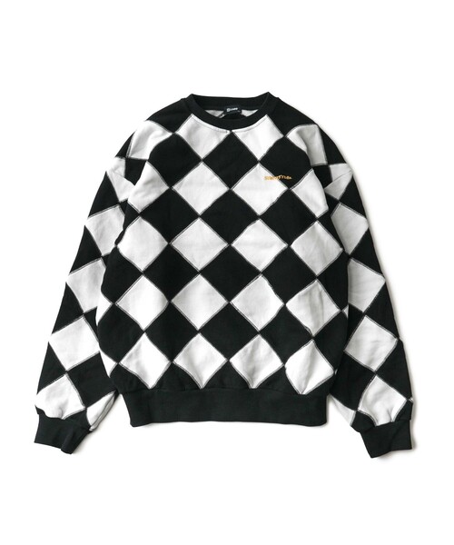 Subciety(サブサエティ)の「Line crewman sweatshirt(ニット/セーター・メンズ・ホワイト/ピンク/オレンジ/ブラウン・SMALL/X-LARGE/LARGE/MEDIUM)」の22枚目の写真