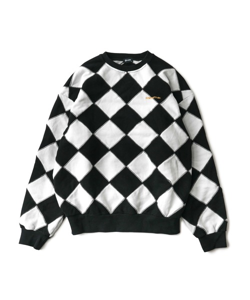 Subciety(サブサエティ)の「Line crewman sweatshirt(ニット/セーター・メンズ・ホワイト/ピンク/オレンジ/ブラウン・SMALL/X-LARGE/LARGE/MEDIUM)」の16枚目の写真