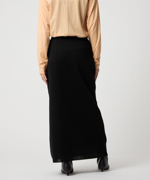 EMMEL REFINES＞EM フラワービジュー ニット スカート（スカート